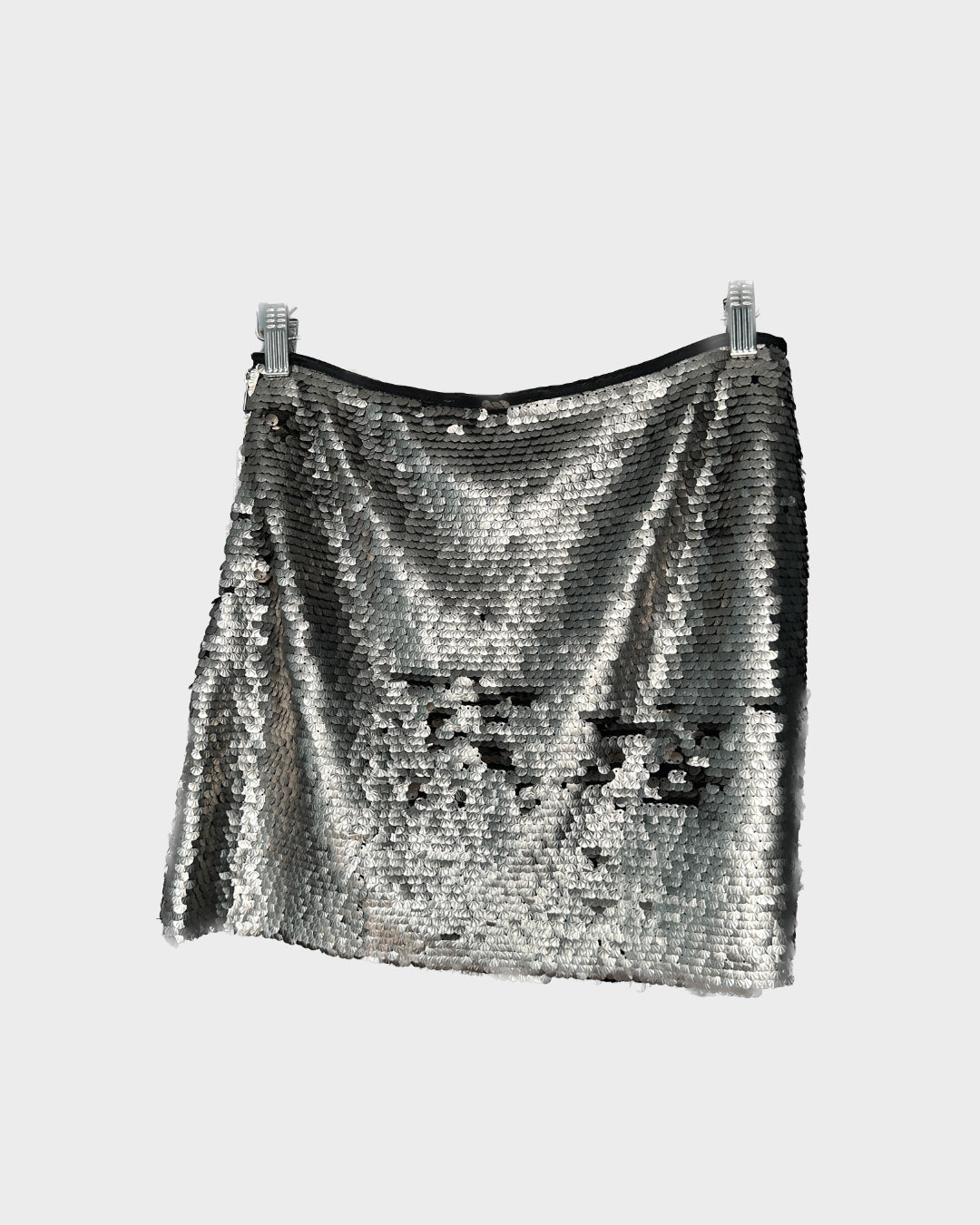 METALLIC SEQUEN SKIRT