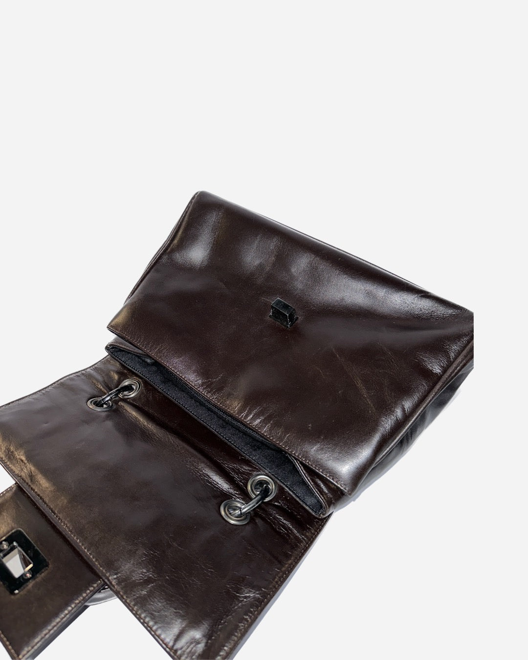 BROWN LEATHER BAG