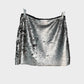 METALLIC SEQUEN SKIRT