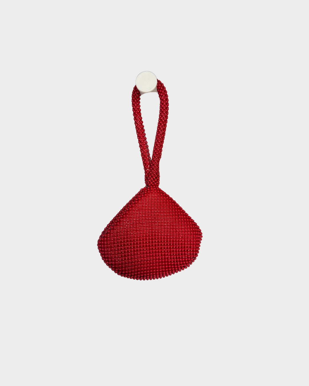 RED BEADS MINI BAG