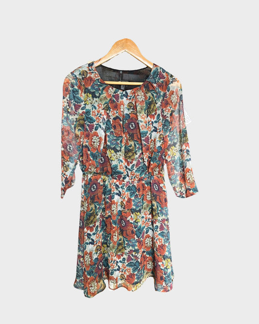 FLORAL LIGHT DRESS