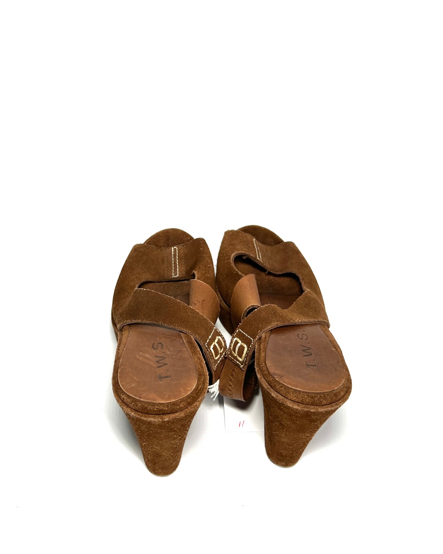 LEATHER SUEDE SANDALS