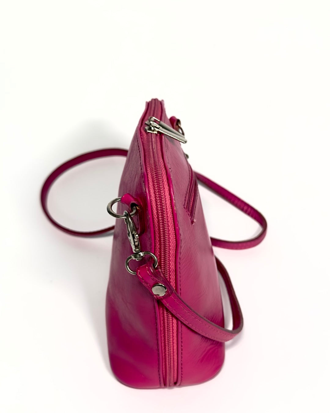 PINK LEATHER BAG