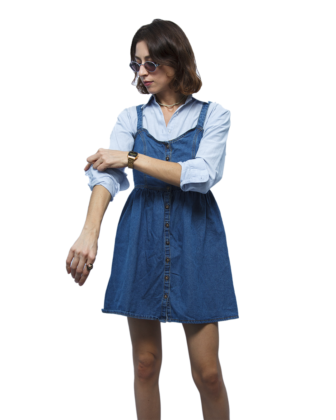 DENIM DRESS