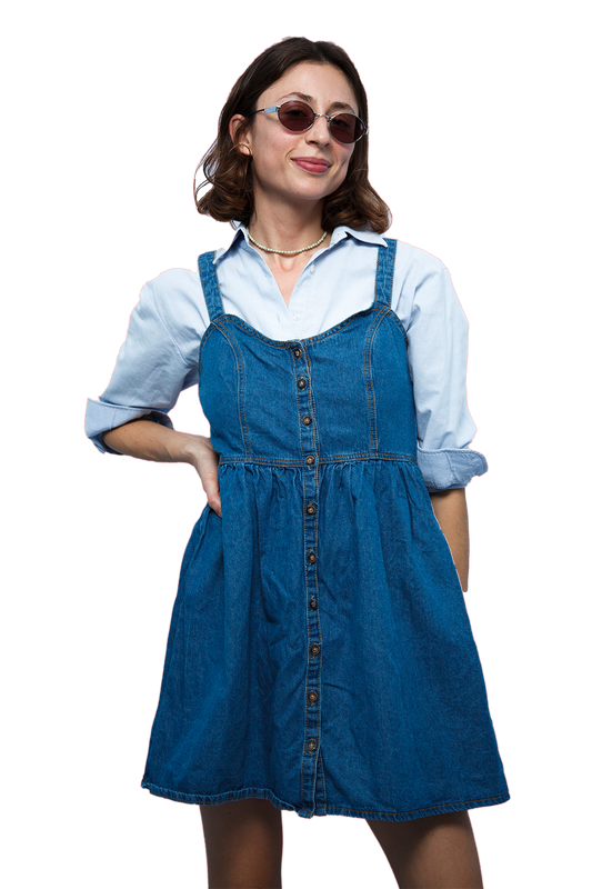 DENIM DRESS