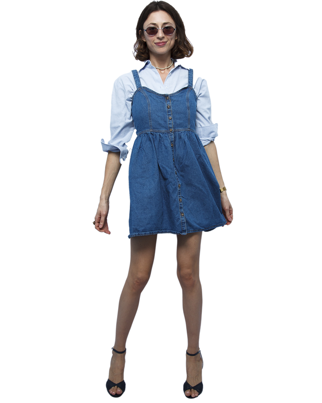 DENIM DRESS