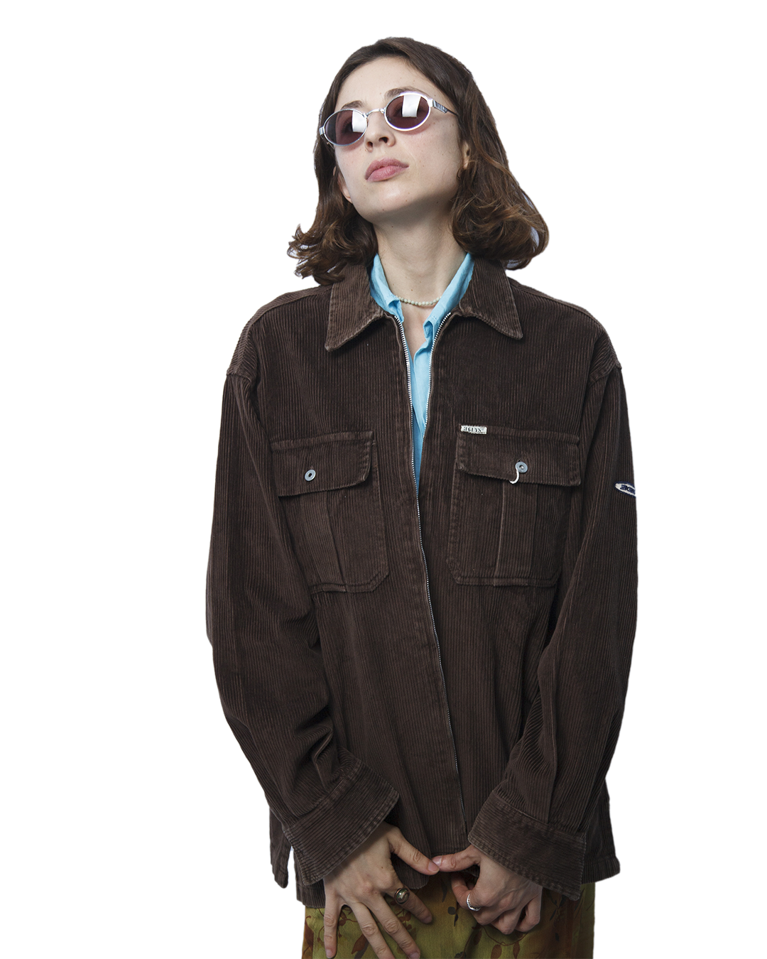 CORDUROY UNISEX ZIP SHIRT