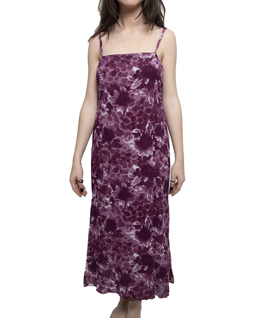 PURPLE LONG DRESS