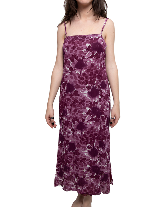 PURPLE LONG DRESS