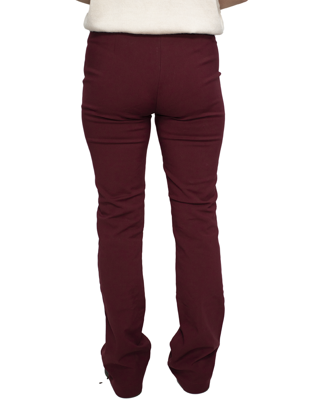 BURGUNDY RED PANTS