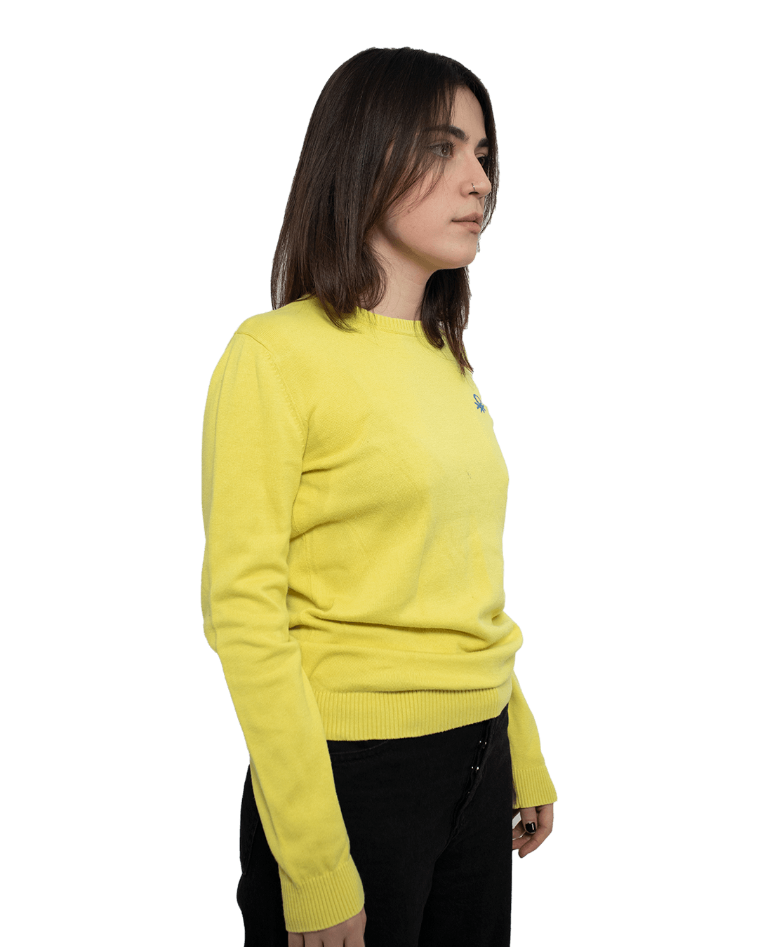 YELLOW SWEATER