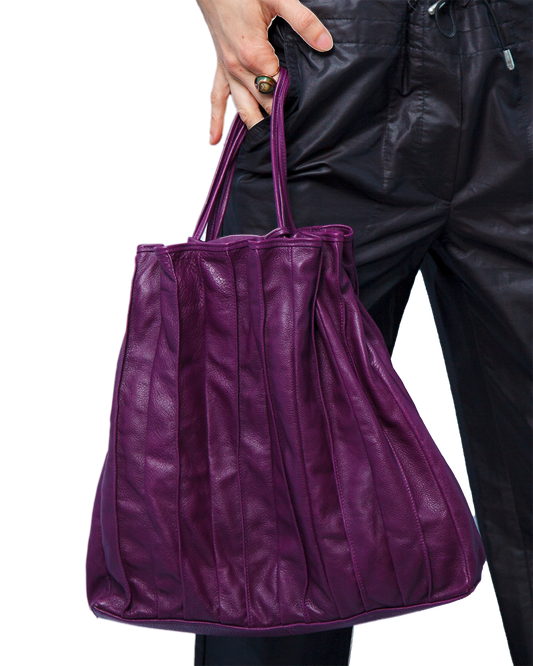 PURPLE HANDBAG