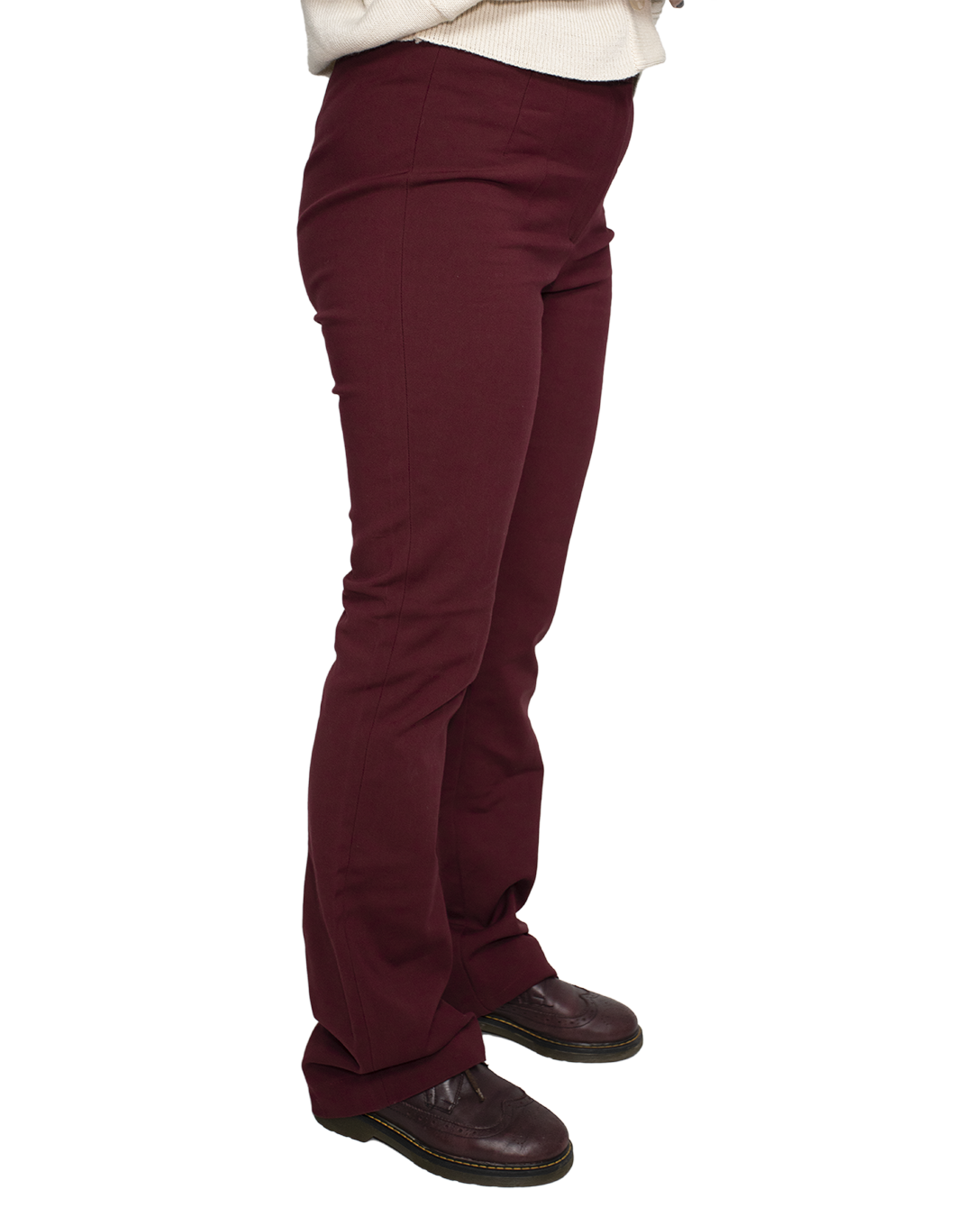 BURGUNDY RED PANTS