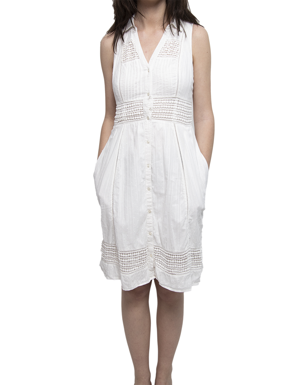 COTTON WHITE DRESS