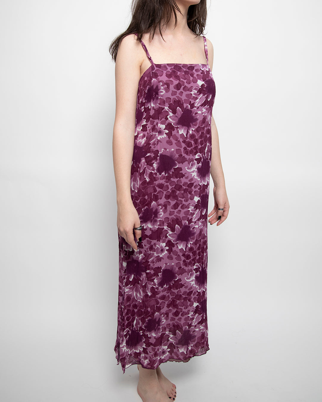 PURPLE LONG DRESS