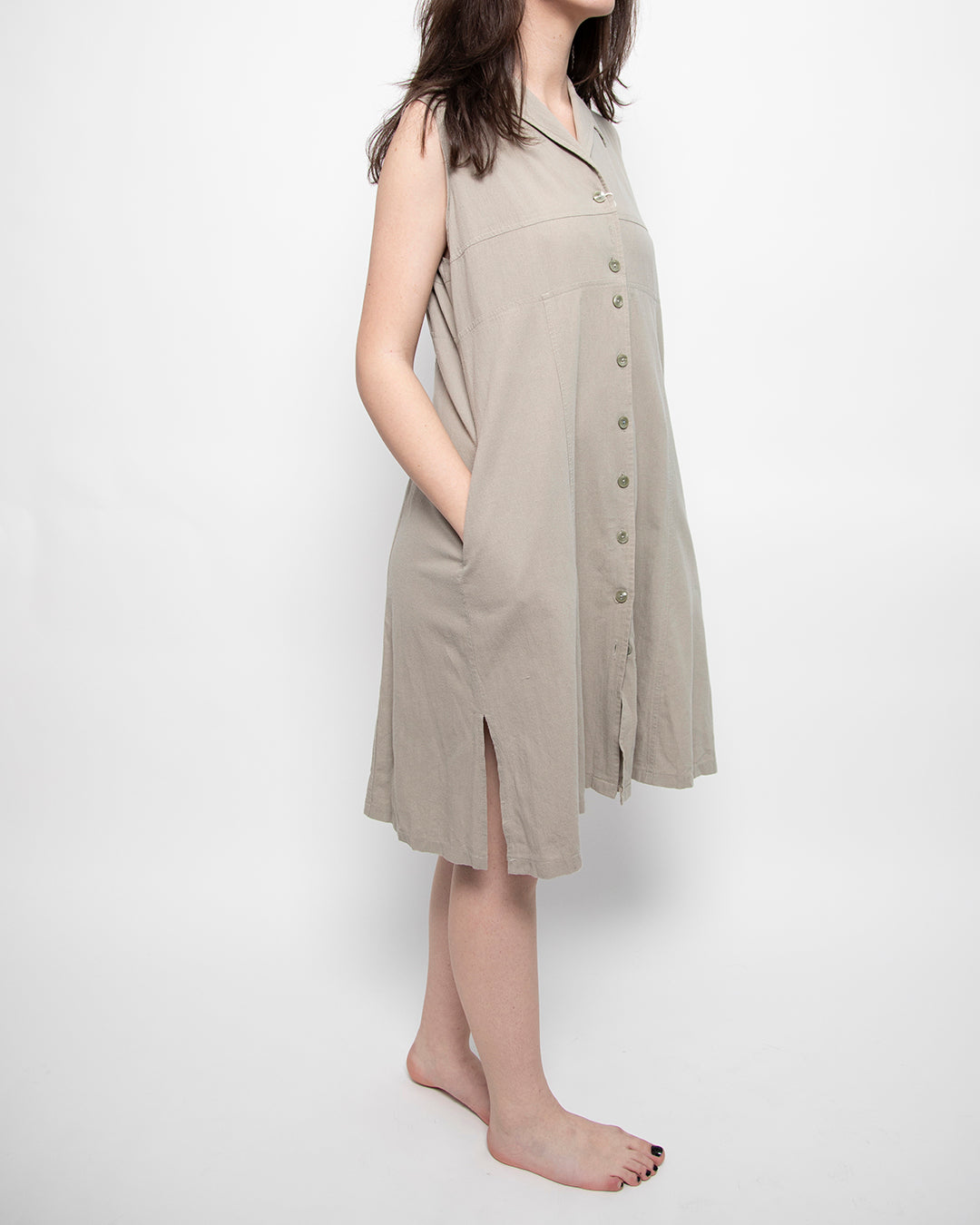 LINEN DRESS